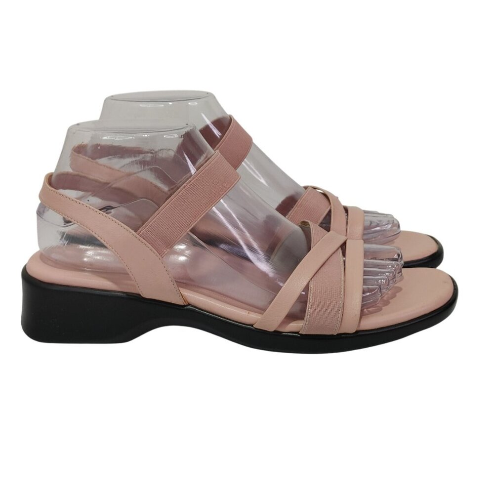Munro Ankle Strap Pink Shoes Pull On Women's Size 8.5